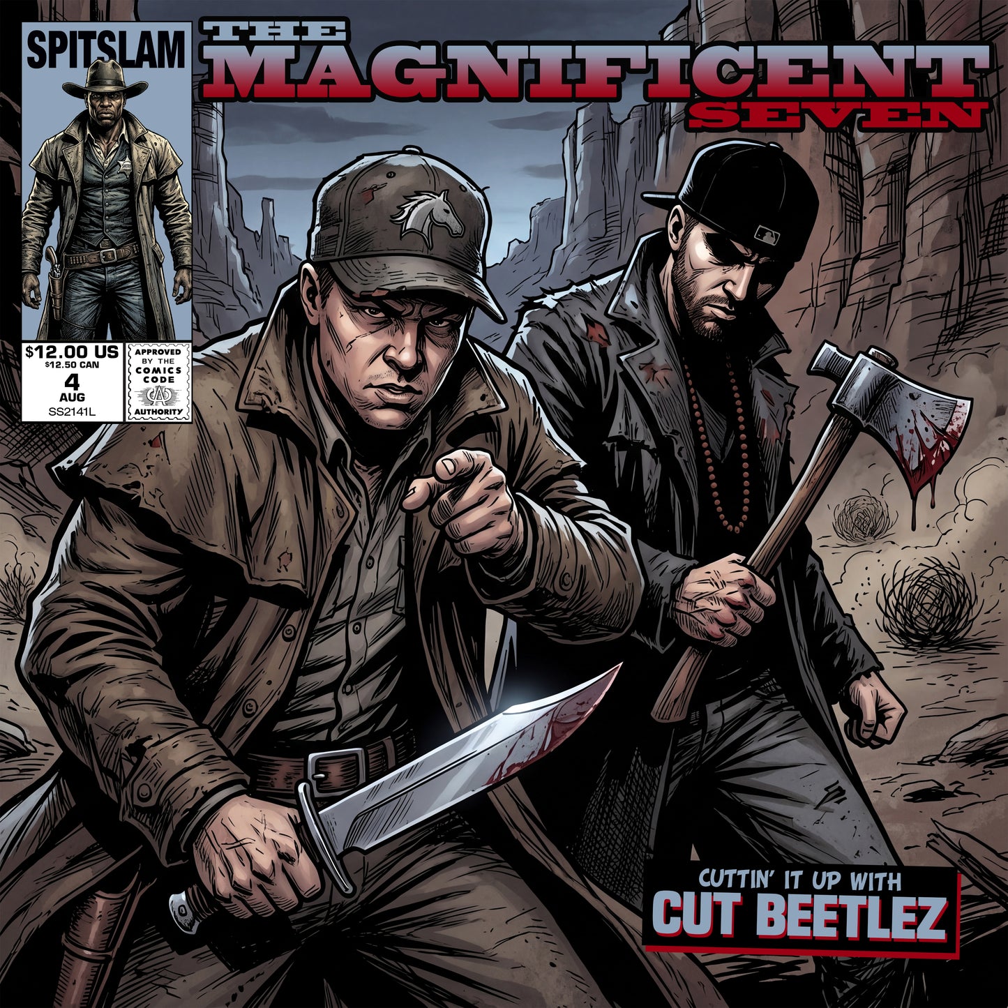 Cut Beetlez - The Magnificent Seven (CD-R)