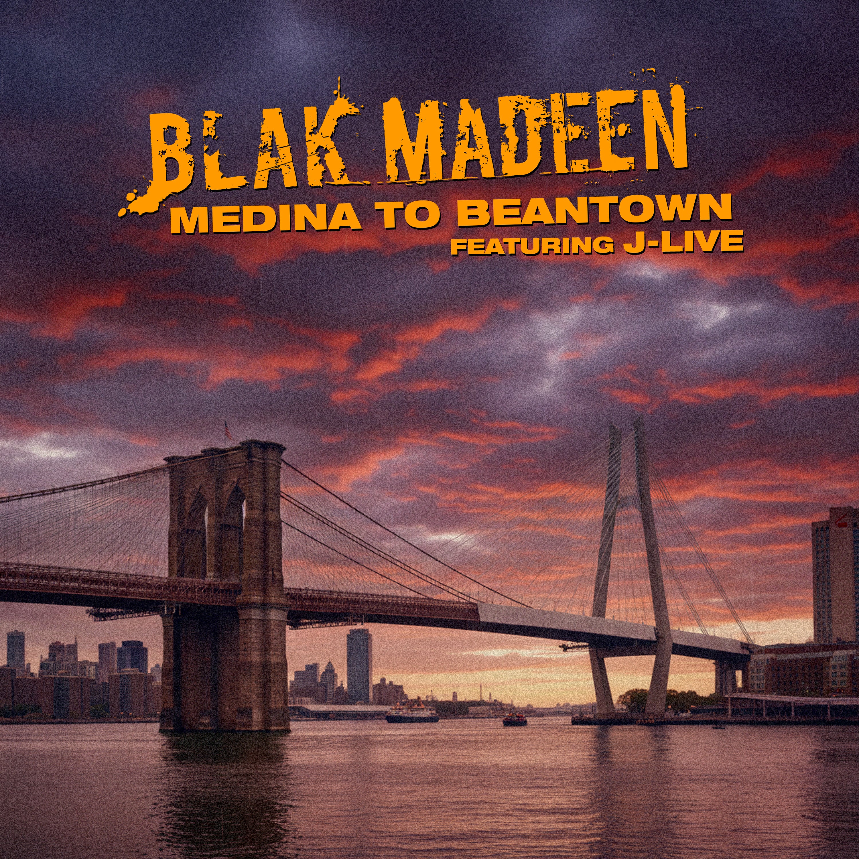 Blak Madeen - Medina To Beantown (CD-R Maxi-Single) – SPITSLAM