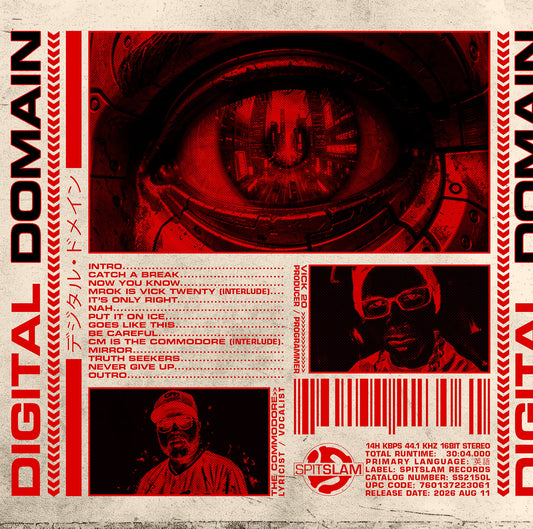 DJ MROK & CM aka Creative - Digital Domain (CD-R)