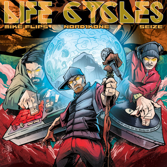 Mike Flips, Nord1kone & Seize - Life Cycles (CD-R)