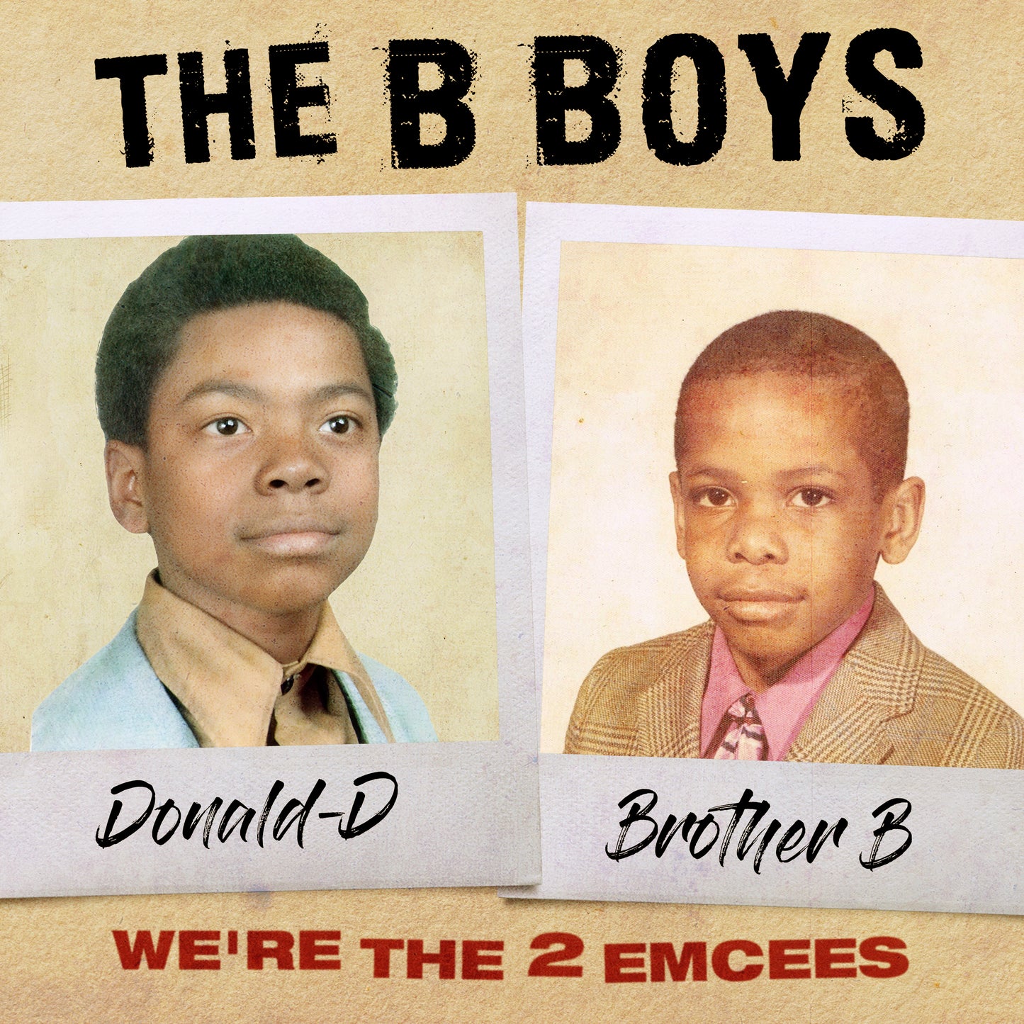 The B Boys - We're The 2 Emcees (CD-R Maxi-Single)