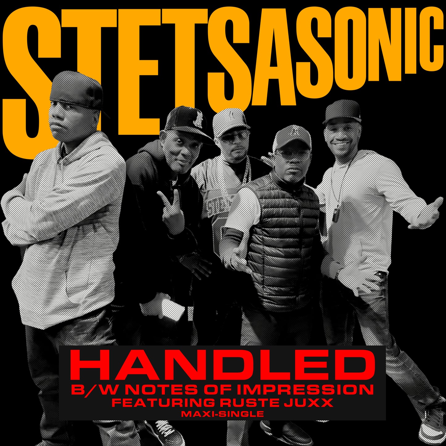 Stetsasonic - Handled b/w Notes of Impression (CD-R Maxi-Single)
