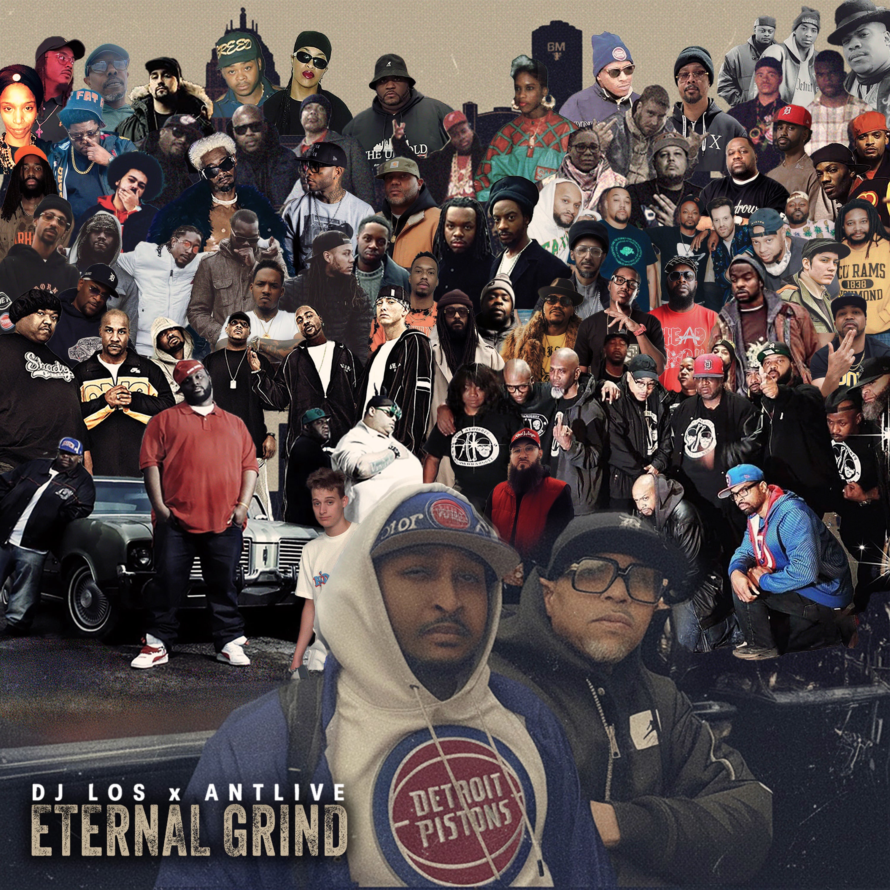 DJ Los & Antlive - Eternal Grind (CD-R) – SPITSLAM