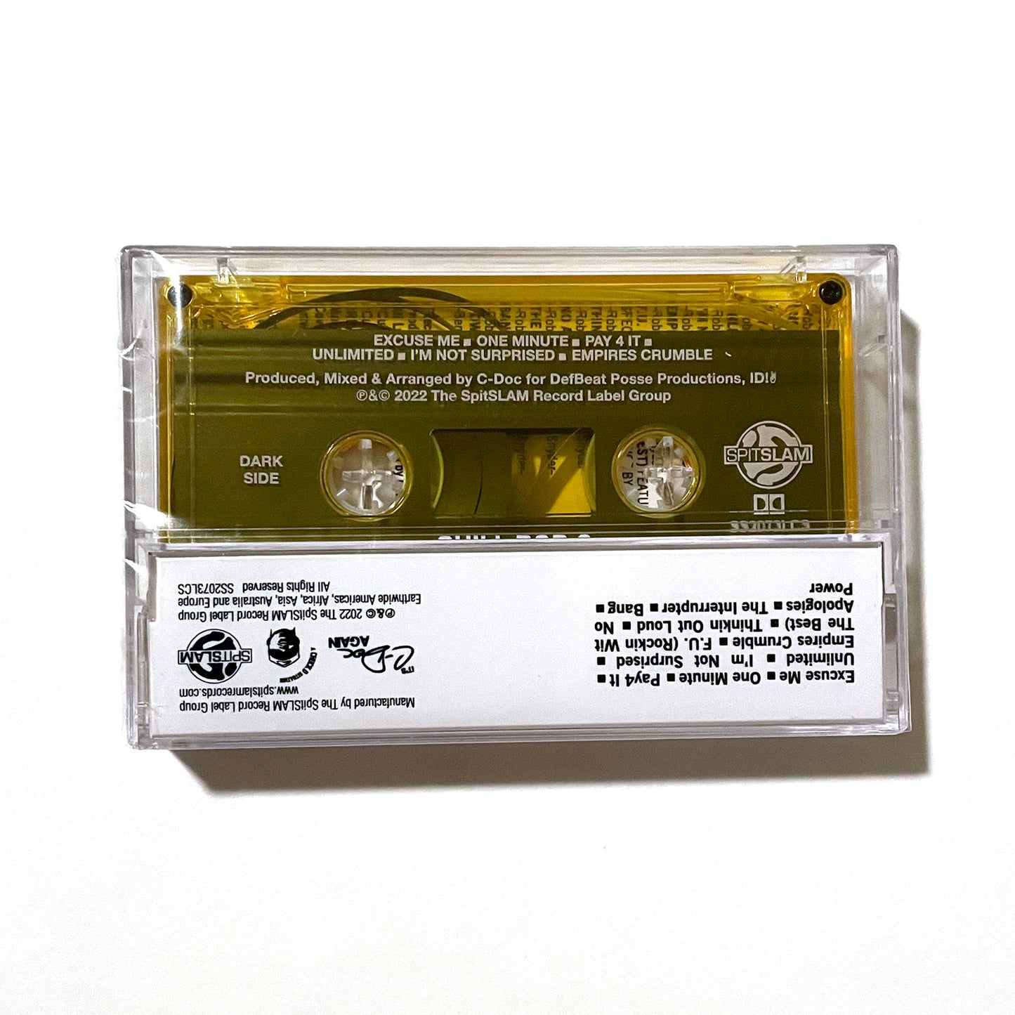 Chill Rob G - Empires Crumble (Limited Edition Yellow Cassette)