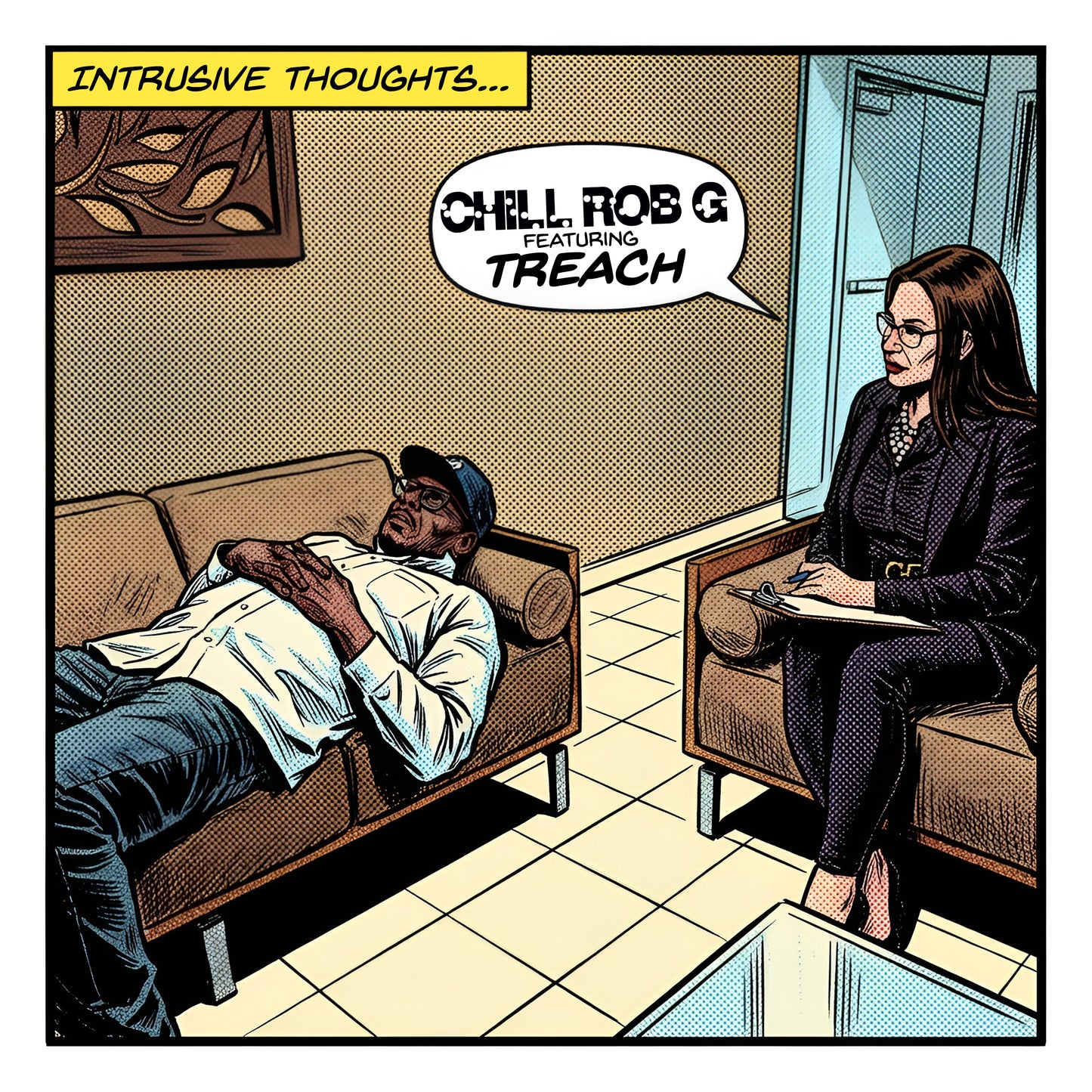 Chill Rob G - Intrusive Thoughts (CD-R Maxi-Single)