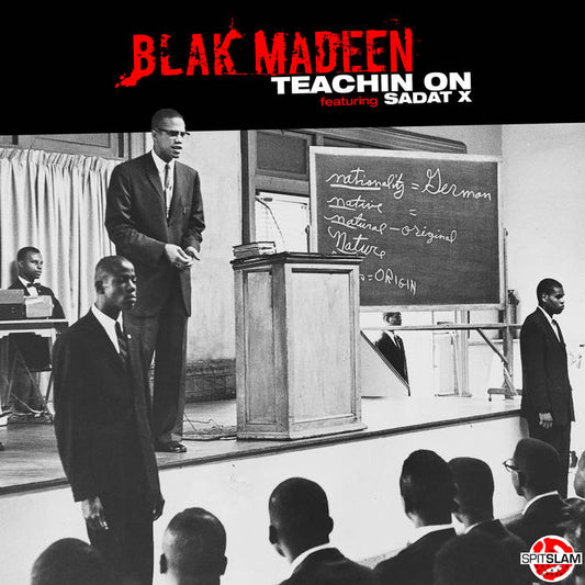 Blak Madeen - Teachin On featuring Sadat X (CD-R Maxi-Single)